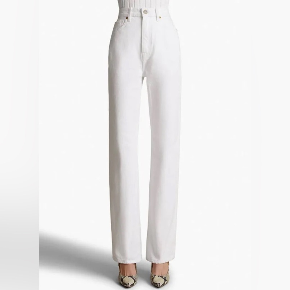 KHAITE Danielle Cream Women Jeans